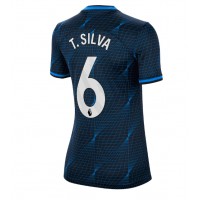 Dámy Fotbalový dres Chelsea Thiago Silva #6 2023-24 Venkovní Krátký Rukáv